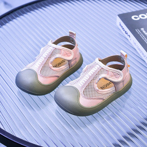 รองเท้าชายหาดสไตล์สปอร์ตสำหรับเด็กรองเท้าเด็กแบบยางรองเท้าเด็กแฟชั่นสำหรับเด็กชายและเด็กหญิงรองเท้าแตะแบบตาข่ายลำลองฤดูร้อน - Product Image 5