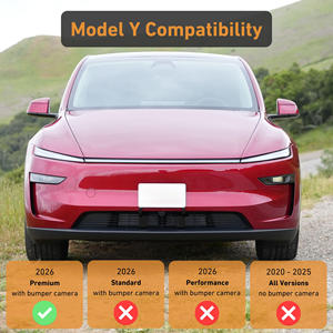 Soporte para Pantalla, Antirrobo, Extraíble, Ajustable en Altura, Soporte para Placa de Matrícula Delantera Compatible con Tesla Model Y - Product Image 2