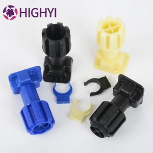 Highyi 8Cm Blauwe Zware Meubelpoten Keukenkastaccessoires Nivellering Voeten Verstelbare Plastic <span class=keywords><strong>Bed</strong></span> <span class=keywords><strong>Levelers</strong></span> - Product Image 4