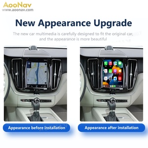Linux System Mirror Link Box for Volvo XC90/XC60/XC40/S90/S60/V60/V90 2018-2022 <b>Wireless</b> Apple CarPlay Upgrade Car Radio Adapter - Product Image 3