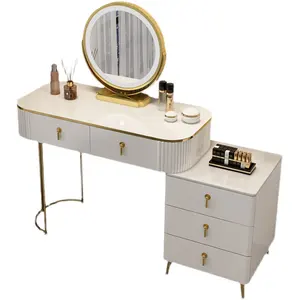 Coiffeuse de Rangement Moderne Simple pour Petite Chambre Familiale, Sensation Luxe Léger - Product Image 1