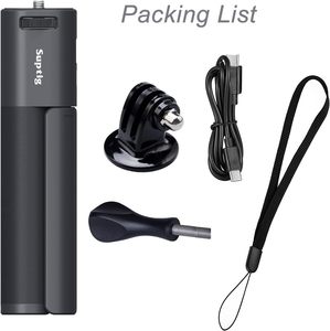 Suptig Phụ Kiện Mới 10000 MAh Sạc Tích Hợp Tripod Cho Đi Pro Anh Hùng 13 12 11 10 Max Máy Ảnh Điều Khiển Từ Xa Ảnh Tự Sướng Thanh - Product Image 6