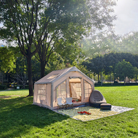 Vente directe d'usine, tente de camping gonflable de luxe, imperméable, en tissu Oxford, tente de camping gonflable