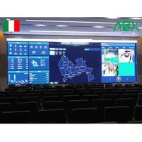 Écran LED d'intérieur P1.25 P1.53 P1.86 P2, panneau mural vidéo LED fixe pour salle de réunion, salle de contrôle, studio, événements