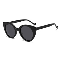 Lunettes de soleil œil-de-chat en acétate pour femme MS 8834 – Branches simples, finition soignée, artisanat supérieur, luxueuses et élégantes