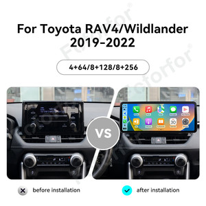 <span class=keywords><strong>Radio</strong></span> de coche de 12,3 pulgadas para Toyota RAV4/Wildlander 2019-2022, navegación GPS, estéreo para coche, reproductor de vídeo Multimedia con pantalla táctil para coche - Product Image 2