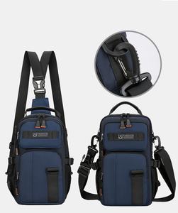 Logo personnalisé sac à dos à bandoulière sac de messager à bandoulière hommes voyage randonnée corps sac banane sac de poitrine sacs à bandoulière pour homme - Product Image 5