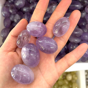 Pietra di Ametista Uruguaiana Viola Chiaro di Alta Qualità, Liscia <span class=keywords><strong>e</strong></span> Lucida, per Regali - Vendita all'Ingrosso - Product Image 5