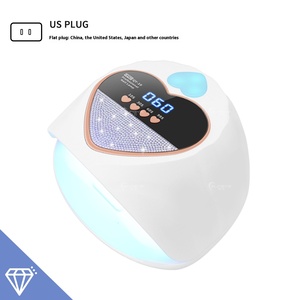 Lampe à ongles UV LED en forme de cœur, 66 LED, haute puissance, séchage rapide, sécheuse pour vernis gel, pour l'amélioration des ongles - Product Image 6