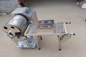 Máquina Eléctrica Comercial de Bajo Consumo para Estirar Masa de Dumplings, Samosas y Empanadas, Modelo March Electric Grill Mitad Mogogo, Motor Central 304 20 - Product Image 5