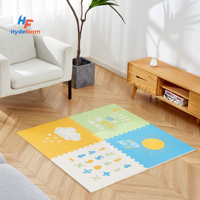 Tapis de jeu Hydefoam en EVA inodore, mousse de qualité supérieure sans odeur chimique, sans danger pour les nouveau-nés et les bébés à peau sensible