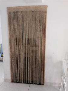 بريق شرابة معلقة كستائر بوليستر لباب غرفة المعيشة حفلات الزفاف مقسمات خلفية الديكور - Product Image 6