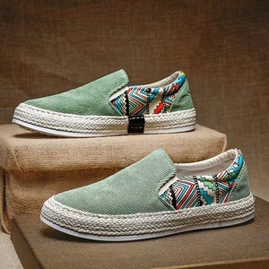 Qlfashion Ice Silk Giày Mens mùa xuân và mùa hè thoáng khí vải mỏng Giày thể thao giản dị-SLIP-ON mềm duy nhất Non-slip23 - Product Image 3