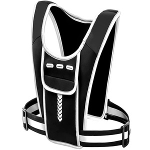Deportes al aire libre reflectante teléfono maratón mochila botella de agua hidratación impermeable Jogging senderismo Trail Running ciclismo chaleco - Product Image 1