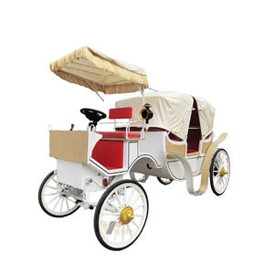 Charrette de luxe royale électrique pour mariage, chariot de chevaux à vendre - Product Image 1