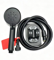 Promotion : Ensemble de douche moderne pour salle de bain et hôtel, avec pommeau de douche haute pression à grand débit et robinet, idéal pour l'extérieur