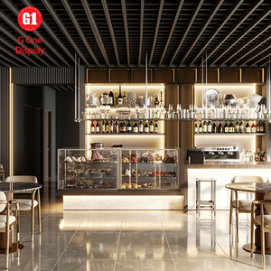 Mostradores de Recepción Modernos Personalizados para Hoteles, Iluminación LED, Cómodos Sofás para Sala de Espera, Mesas de Comedor Hechas a Mano, Barras de Bar - Product Image 3