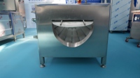 Commerciële rolborstelwasmachine voor het reinigen van wortelgroenten en fruit, geschikt voor aardappel, wortel en gember, inclusief verwerkingslijn.