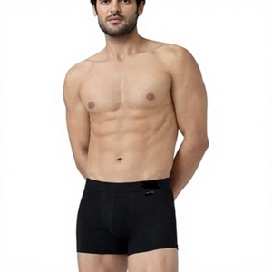 Calzoncillos bóxer de cintura media para hombre, 95% algodón superpeinado y 5% elastano, con logotipo personalizado OEM al por mayor, antibacterianos - Product Image 6