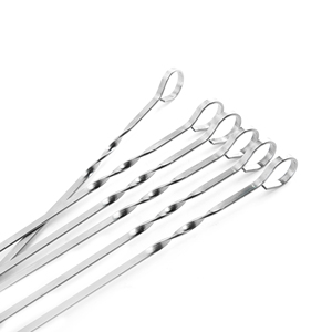 Hot bán thép không gỉ shish Kebab thịt cừu <span class=keywords><strong>BBQ</strong></span> nướng xiên que shish Kebab xiên - Product Image 2