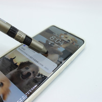 Stylo multifonction créatif en plastique pour l'extérieur, pour téléphones et tablettes, avec lumière LED et tournevis
