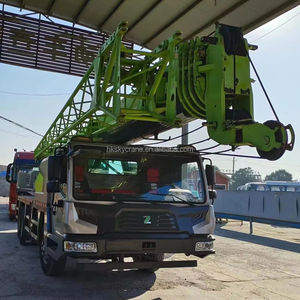 Grue sur camion Zoomlion 100t d'occasion, homologuée EPA, grue de construction de 100 tonnes - Product Image 1