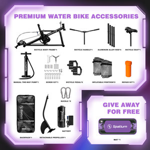 Spatium 2026 Nuovo Prodotto per Esterni: Bicicletta Elettrica a Pedali per la Pesca, E-Bike Acquatica, Bicicletta d'Acqua in Vendita - Product Image 6