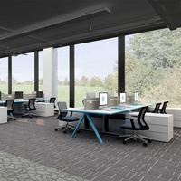 Postes de travail modulaires modernes pour bureaux, 2, 4, 6, 8 places, bureau avec cloison