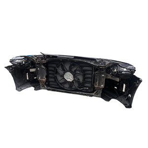 Kit de Carrocería Original de Alta Calidad, Parrilla Delantera para <span class=keywords><strong>Audi</strong></span> A6L C8, Parachoques Delantero Negro con Soporte para Sistema de Refrigeración 2023-2025 - Product Image 4
