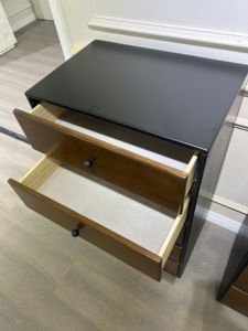 Cassettiera Moderna in Legno Massello, Mobile Contenitore con Cassetti per Camera da Letto e Soggiorno - Product Image 4