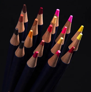 Professionale solubile in acqua matite colorate Set <span class=keywords><strong>con</strong></span> scatola di latta 12 <span class=keywords><strong>colori</strong></span> - Product Image 4