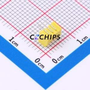 W1251100-3PY2123 Wire-to-Board Pin Header Bent Lead Through Hole,P=1.25mm 1x3P 1.25mm Right Angle Insert PicoBlade (MX 1.25) - Product Image 2