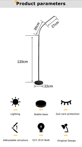 Haute qualité 3 Grade gradateur <span class=keywords><strong>lampadaire</strong></span> décor à la maison fer éclairage LED lampadaires - Product Image 6