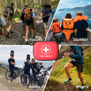 Kit de Primeros Auxilios Táctico Mini de Alta Calidad al por Mayor del Fabricante, con Suministros Médicos de Emergencia, Kit de Viaje y Campamento al Aire Libre - Product Image 6