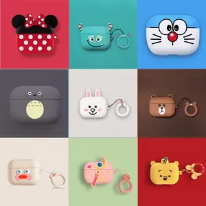 Cartoon Silicone Wireless BL Case For Airpod Pro 2nd 3rd Generation Cover Case For Apple