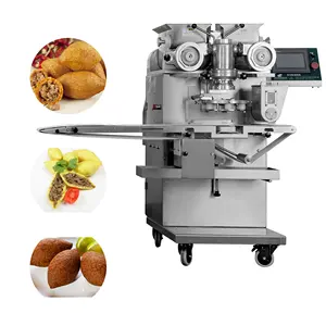 Shanghai Fabriek Heet Verkoop Snack Gebakken Voedsel Kubba Automatische Encrusting Making Machine