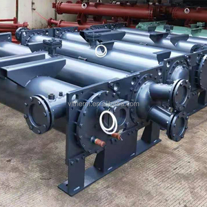 Intercambiador de Calor de Alta Eficiencia de Tipo Carcasa y Tubos, Condensador Refrigerado por <span class=keywords><strong>Agua</strong></span> de Acero Inoxidable para Refrigeración Industrial - Product Image 6