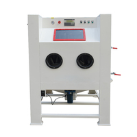 Machine de sablage automatique professionnelle à plateau tournant pour l'élimination de la rouille et de la corrosion