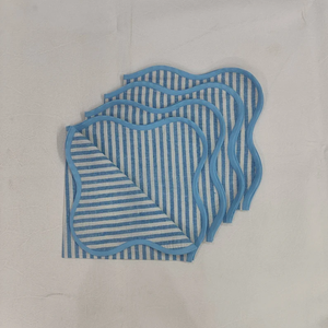 中国制造出口供应商厂家直销批发定制颜色尺寸婚庆餐巾定制绣花logo餐巾 - Product Image 4