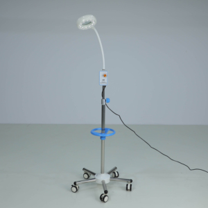 ไฟตรวจโรคเคลื่อนที่แบบ LED ยี่ห้อ HOCHEY MEDICAL รุ่นขายดี พร้อมขาตั้งแบบมีล้อ สำหรับโรงพยาบาลและคลินิกสัตว์ - Product Image 1