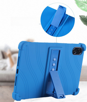 Pour Huawei Honor Pad X9 11.5 "Airbags souples antichoc étui en silicone enfants couverture sûre support pour tablette béquille étui ELN-W09 pour X9