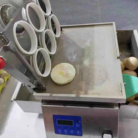 Machine électrique commerciale d'omelette d'oeuf frit d'acier inoxydable de 6 morceaux faisant la machine