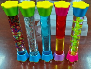 جديد جديد جديد أنابيب فيدجيت الحسية الموقت الساعة الرملية فيدجيت اللعب السائل الحركة فقاقيع الموقت تهدئة زجاجة - Product Image 4