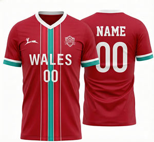 Speciale editie voetbalshirts met korte mouwen, sportkleding, heren polyester voetbaluniform, spelersversie voor volwassen fans, team, club - Product Image 1