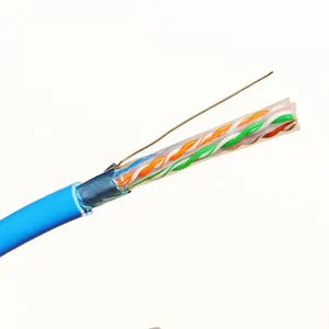 Giganet stp cable cat 6 full copper with steel wire shielded network stp ftp cat6 cable cat6a certifier lan cat 6 sftp cable