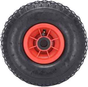 HKT1051 UK-Stil 260x75mm 20mm Achse für Schubkarre 10" Ersatzrad für Sackkarre - Product Image 4