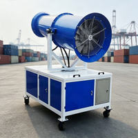 Cañón de Humo Versátil con Motor Diésel para Control de Plagas Agrícolas y Desinfección, Máquina de Nebulización para Control de Plagas
