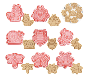8 <span class=keywords><strong>emporte</strong></span>-pièces pour biscuits en forme d'animaux, <span class=keywords><strong>emporte</strong></span>-pièces 3D pour la pâtisserie, moules pour animaux marins, pour biscuits au chocolat DIY - Product Image 1
