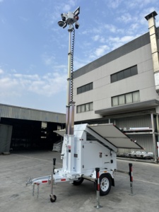 Sistema de Vigilancia con Batería de Litio Duradera para Sitios Mineros, Remolque de Monitoreo CCTV con Energía Solar - Product Image 6