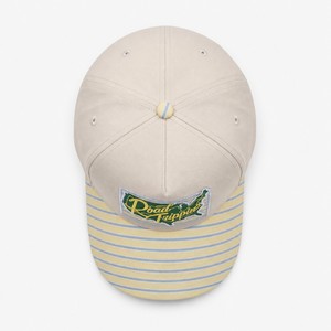 Casquette de sport unisexe personnalisée en sergé de coton premium, non structurée, à calotte souple, avec badge tissé, réglable, pour la vente en gros - Product Image 6